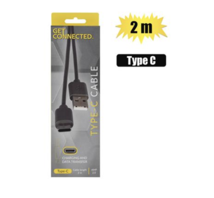 Usb Cable Type C 2.0 Amp 2M