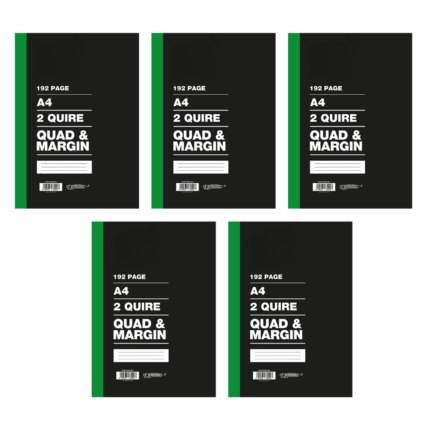 2 Quire / 192 pages A4 Counter Books Q/M
